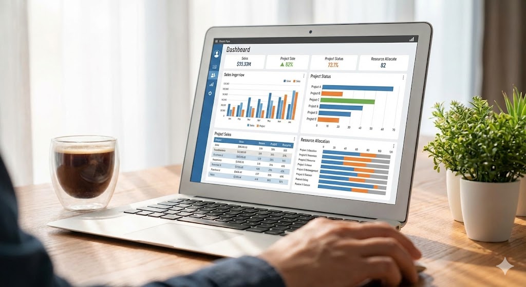 Automated Business Dashboard and Analytics